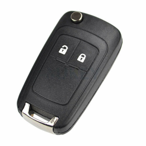 To Suit Holden Barina//Cruze//Trax 2 Button Remote Flip Key Blank Shell//Case