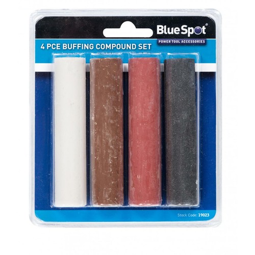 4Pc Buffing Metal Brown Red and White Jewellery Polishing Compound Set Black