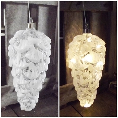 Celebrations Occasions Winter Weihnachtsdeko Tannenzapfen Zum Hangen Beleuchtet Zapfen Glas Neu Home Furniture Diy Hashtagcoffee Com Au