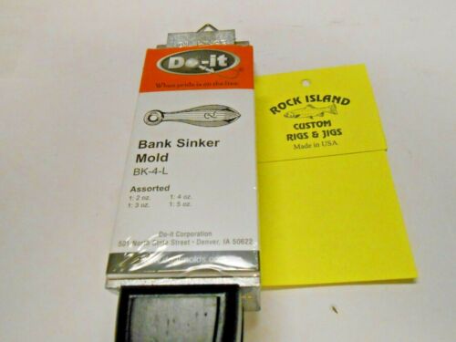 ROCK ISLAND DO-IT ULTRA MINNOW JIG MOLDS I REFUND EXCESS SHIPPING FEES!