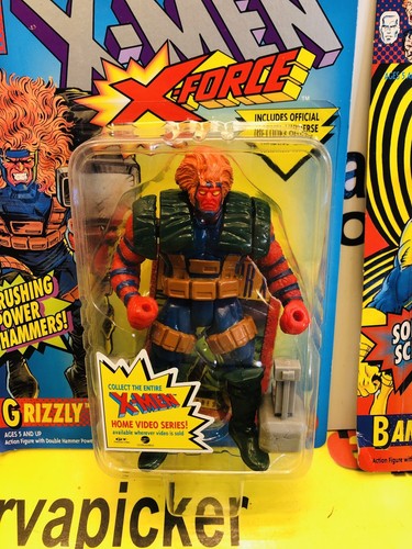 X-MEN TOY BIZ GRIZZLY ACTION FIGURE