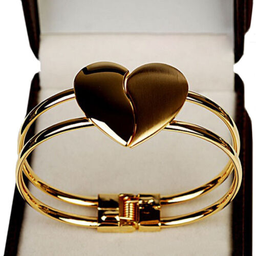 Women/'s Fashion Jewelry Bangle Bracelet Lady Elegant Heart Wristband 29-2