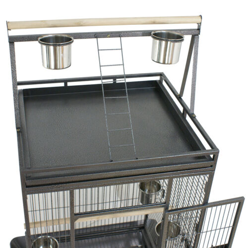Parrot Pet Supplies Top Canary Parakeet 68/" Bird Cage W//Perch Stand Play Large