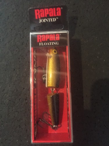 Fishing Estonia Rapala Jointed J 9 G Gold 3 1 2 Dives 5 7 Ft 1 4 Oz Qenash