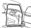 Classic Mini Door Seal Surround Mk1 Original