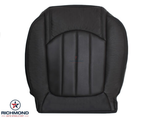 2011-2012 Acadia AC Cooled & Heated -Driver Side Bottom Leather Seat Cover Black