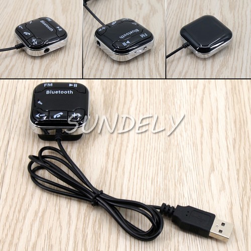 New Handsfree LCD MP3 Player FM Transmitter Wireless Bluetooth Car Kit USB/&SD