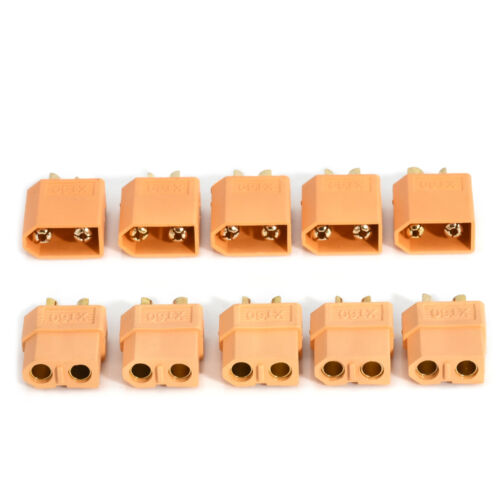 New 5 Pairs XT60 Male Female Bullet Connectors Plugs for RC Lipo Battery Charge 
