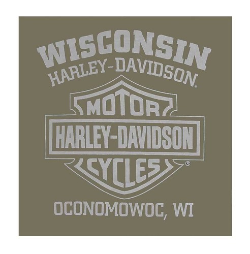 Fatigue-Blend Harley-Davidson Men/'s Superior Performance Short Sleeve T-Shirt