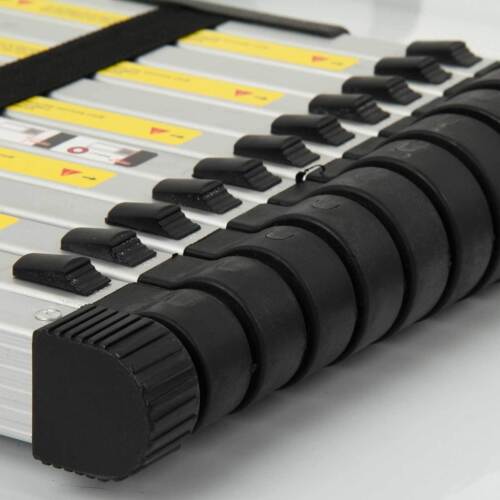 12.5ft Stretchable Telescopic Ladder Collapsible Loft Storage Roof Attic 3.8M 