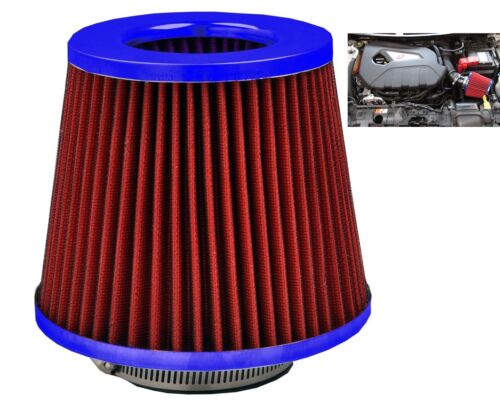 Red//Blue Induction Cone Air Filter Mercedes-Benz C-Class 1993-2016