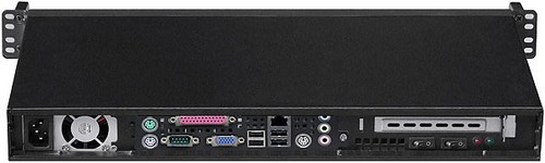 Rackmount Chassis ITX D:9.84/" Case 2xHDD Case NEW SS-250SU PSU 2x4cm Fan 1U