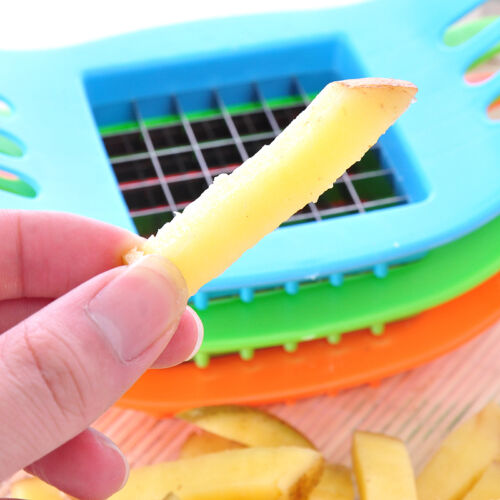 Hot Stainless Steel Potato Cutter Slicer Chopper Kitchen Cooking Tools Gadgets