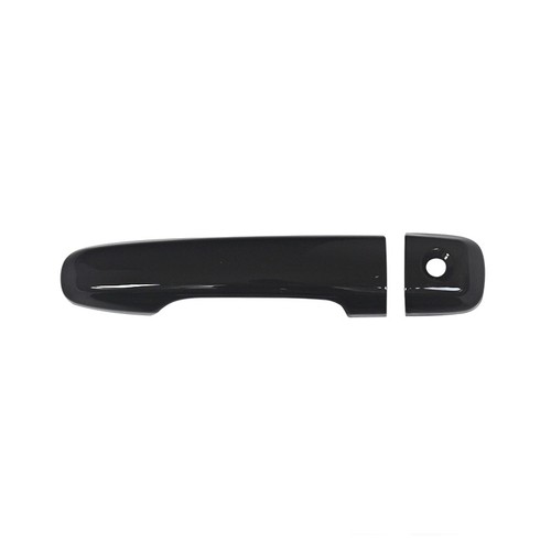 For 2010-2016 2017 2018 Toyota 4 Runner 4 Door Handle Cover Gloss Black W//O PSKH