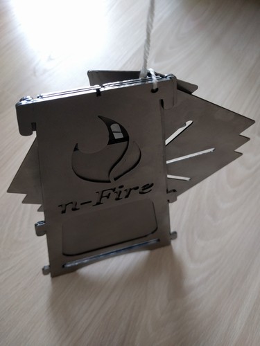 N-Fire Bushcraft Wood Camp Stove Portable Léger