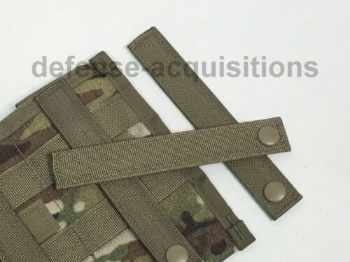 10 paire Militaire Molle Remplacement Sangles 6.5 in Tactical MULTICAM-sew on environ 16.51 cm