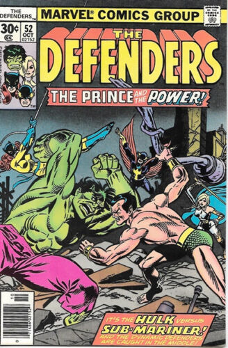 The Defenders Comic Book #52 Marvel Comics 1977 FINE
