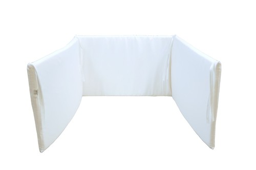 PARACOLPI PER CULLA TRASPIRANTE ANTISOFFOCO NEONATO IN 100/% COTONE MADE IN ITALY