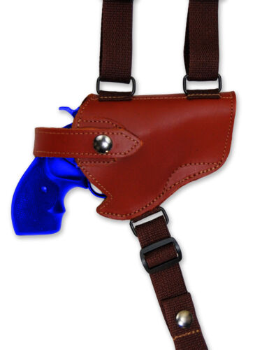 NEW Barsony Burgundy Leather Horizontal Gun Shoulder Holster S/&W 2/" Snub Nose