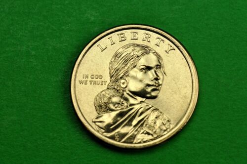 2019- P/&D BU Mint State Native American//Sacagawea US One Dollars 2 Coins