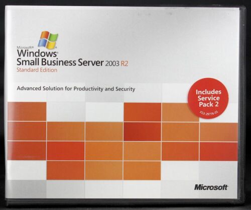 Microsoft Windows Small Business Server SBS 2003 R2 Standard Edition T72-01411 