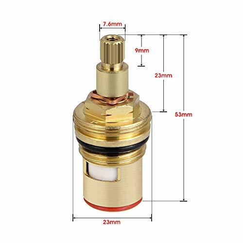 DECARETA 1//2/" Universelles de Rechange pour Robin 2Pcs Tête a Disques Céramique