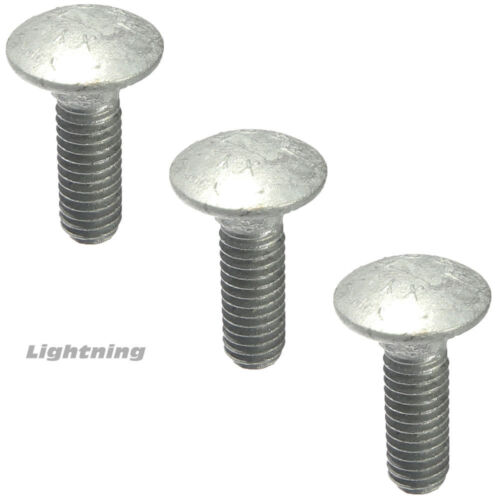 5/16-18 x 1-1/4" Carriage Bolts and Nuts Hot Dip Galvanized Quantity 100 