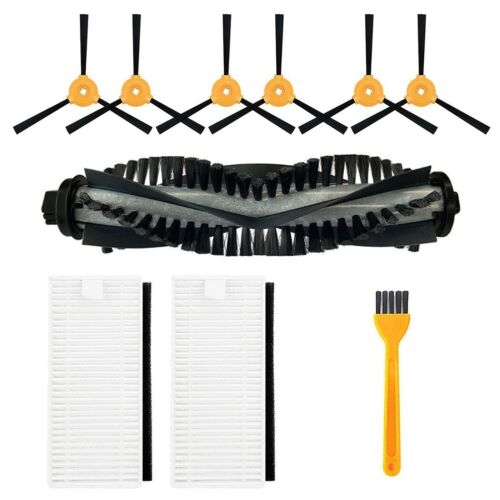 1 Set For Moosoo MT501 MT710 MT720 Robot Vacuum Cleaner Filter Side Brush Kits 