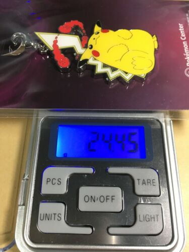 Gigantamax Pikachu Metal Charm Keychain Pokemon Center Japan Limited BRAND NEW