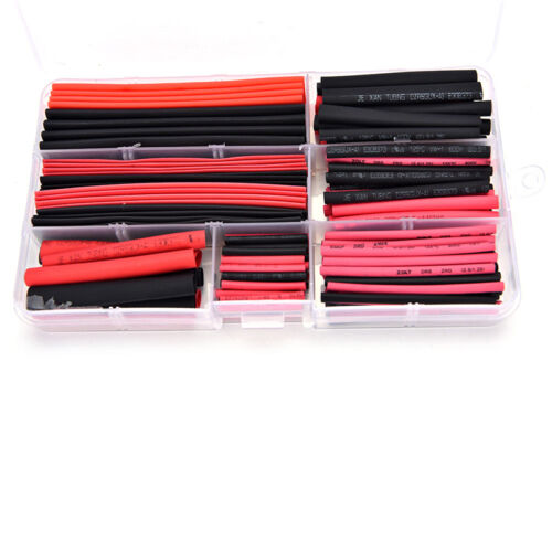 150pcs 2:1 Polyolefin Heat Shrink Tubing Tube Sleeving Wrap Wire Kit Cable JP 