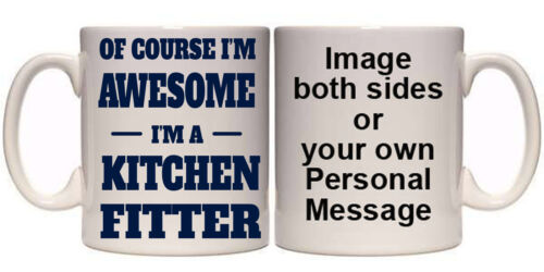 11 /& 15oz GIFT T14 ALL TRADES OF COURSE I/'M AWESOME PERSONALISED MUG /& COASTER