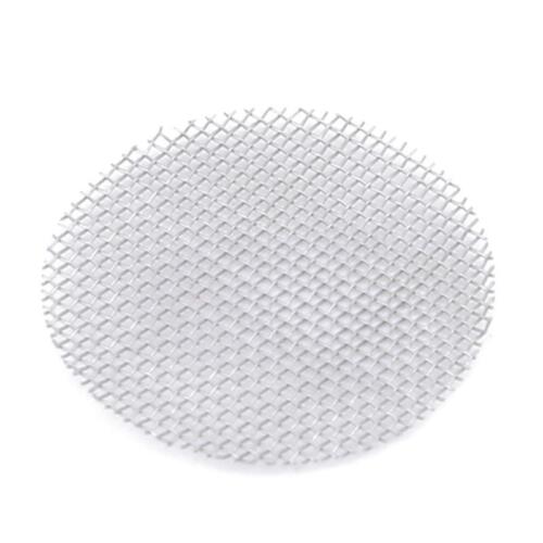 500pcs Stainless Steel Pipe Filter Gauze Silver Smoke Pipe Screens HS 