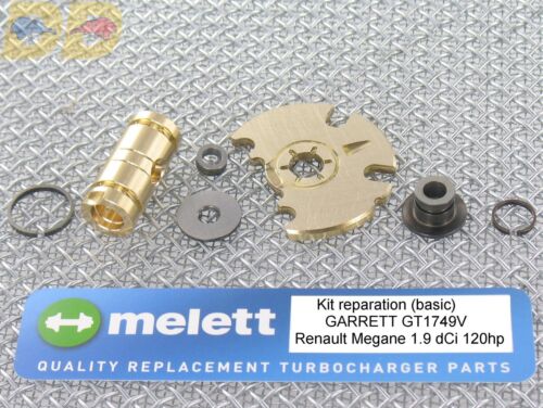 Kit reparation Turbo Garrett Nissan Primera 1.9 dCi 120ch 2000-04 Melett GT1749V 