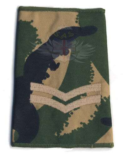 NEW BRITISH ARMY WOODLAND DPM RANK SLIDE IN LANCE CORPORAL,CORPORAL /& SERGEANT