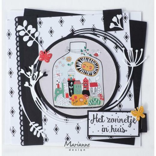 Doodle Circle CR1468 Marianne Design Craftables Cutting Dies