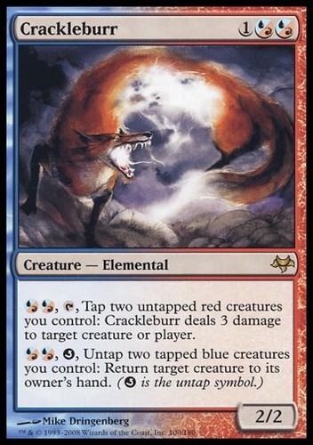 MTG 1x CRACKLEBURR Eventide *Rare DEUTSCH NM*