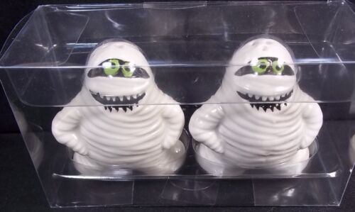 Set of Halloween MUMMY shakers 3" tall New in pack 