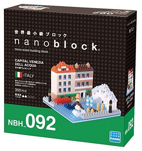 Venezia Nanoblock Miniature Building Blocks New Sealed Pk NBH092