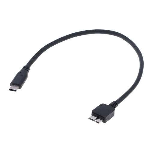 USB c a Micro cable USB tipo c a Micro b cable para HDD disco duro 30cm EE 