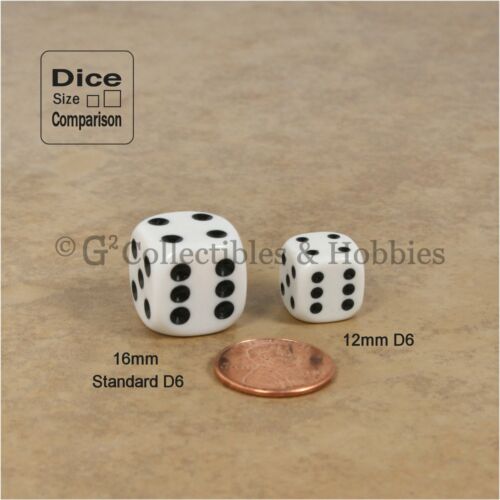 NEW 10 Festive Violet 12mm 1//2 inch D6 Set Six Sided RPG MTG Game Dice Chessex