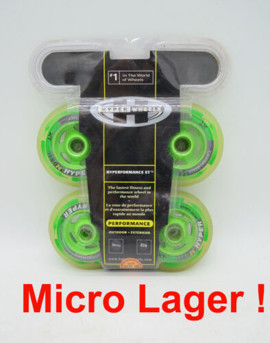 Hyper Performance XT™ Micro 80 mm 82A Inliner Räder 4x Rollen Wheel Inline Skate 