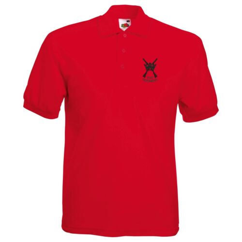 R.A.F Regiment Polo Shirt Embroidered Logo RAF 