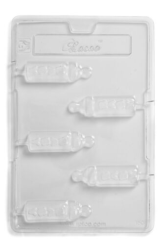 5 Cavity CHOC150 Baby Bottles Lolly Chocolate//Soap Mould