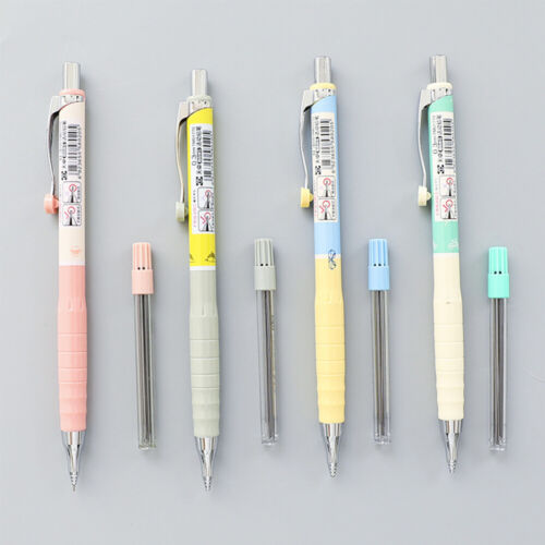 0.3mm Automatic Draughting Mechanical Pencil With Lead Refills Write Stationery