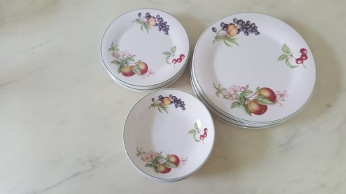 Vintage selección variada anuncio Marks /& Spencer ashberry placas China