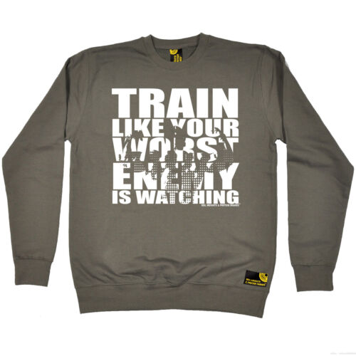 Train Like Your Enemy Is Watching SWPS SWEATSHIRT jumper birthday gift workout