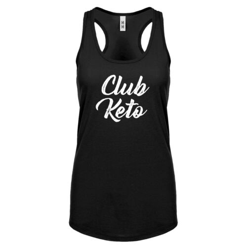 Womens Club Keto Racerback Tank Top #3271