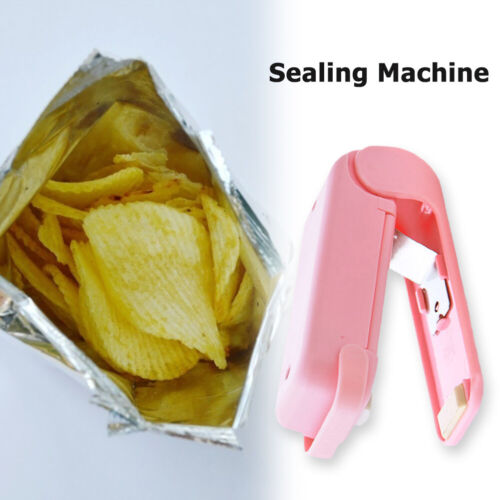 Mini bolsa de alimentos sellador térmico máquina de sellado portátil accesorios 