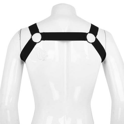 Mens O Rings Body Chest Harness Clubwear Restrain Belt Costume Strap Dress Belt