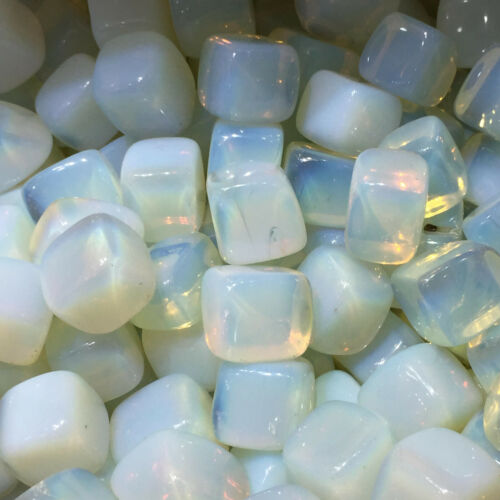Details about  /  Square shape  White Opal natural gem  1000g about 80pcs-90pcs